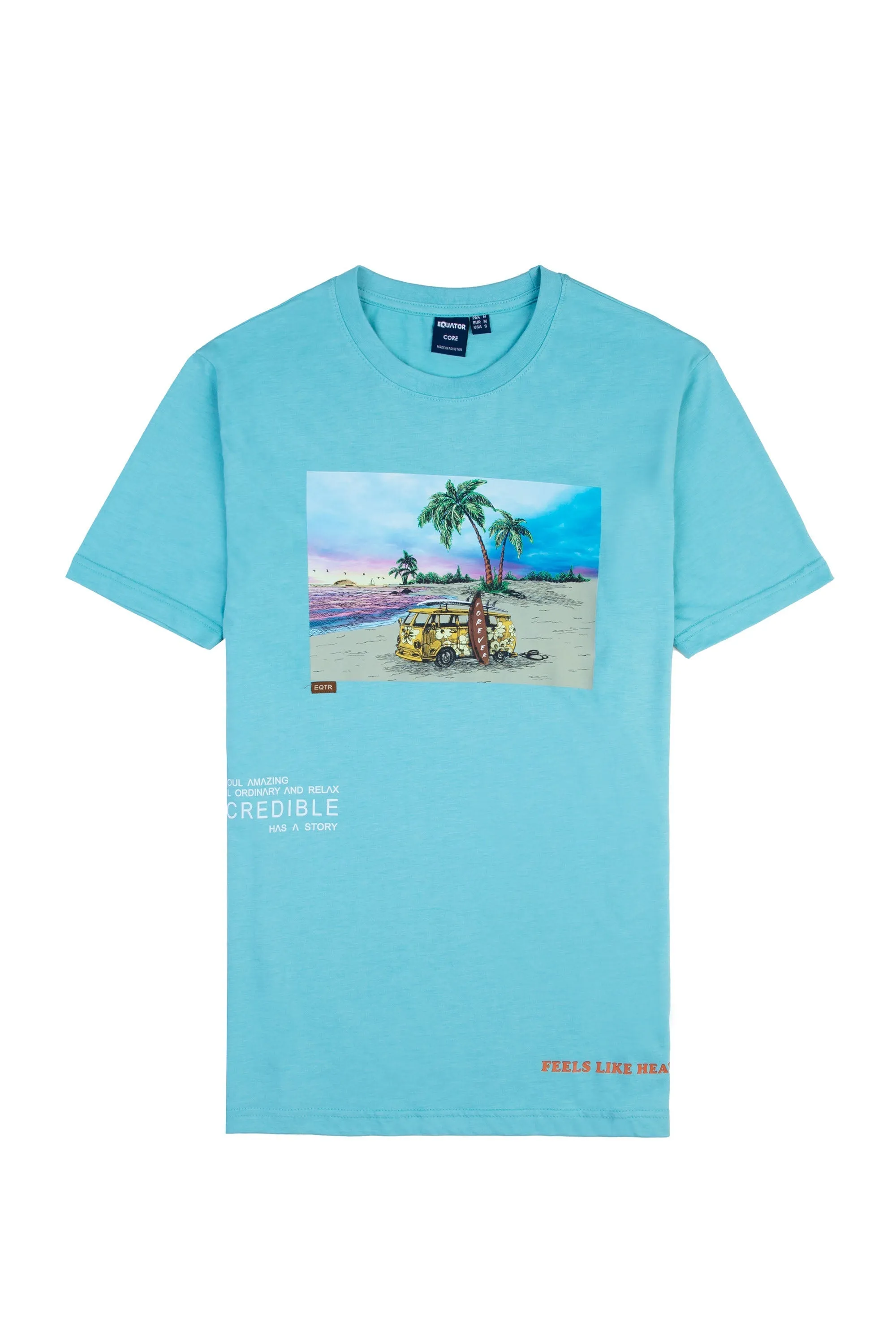 Beachy Sky Blue Tee