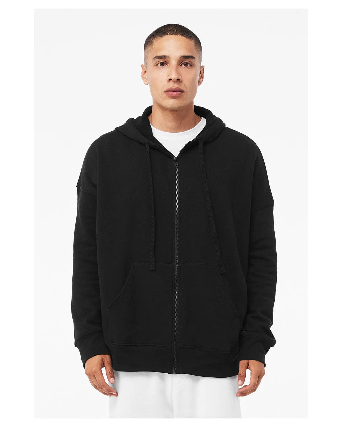 Bella Canvas Unisex Sponge Fleece DTM Full-Zip Hooded Sweatshirt