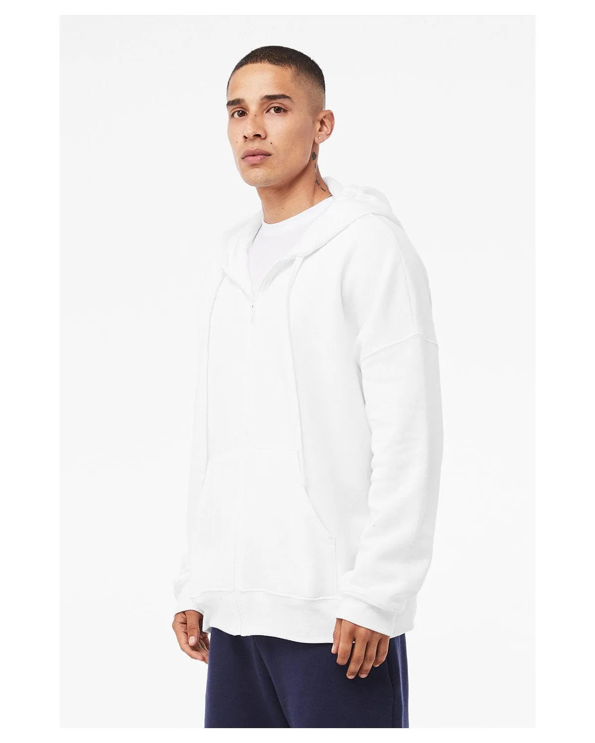 Bella Canvas Unisex Sponge Fleece DTM Full-Zip Hooded Sweatshirt