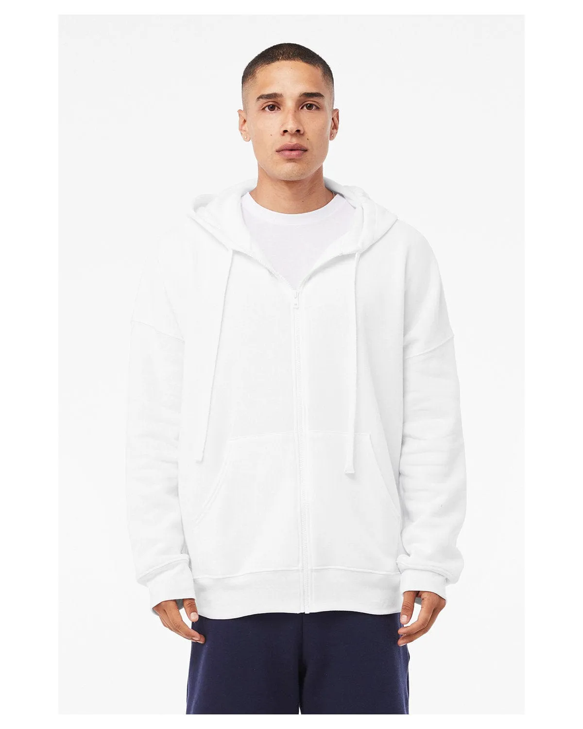 Bella Canvas Unisex Sponge Fleece DTM Full-Zip Hooded Sweatshirt