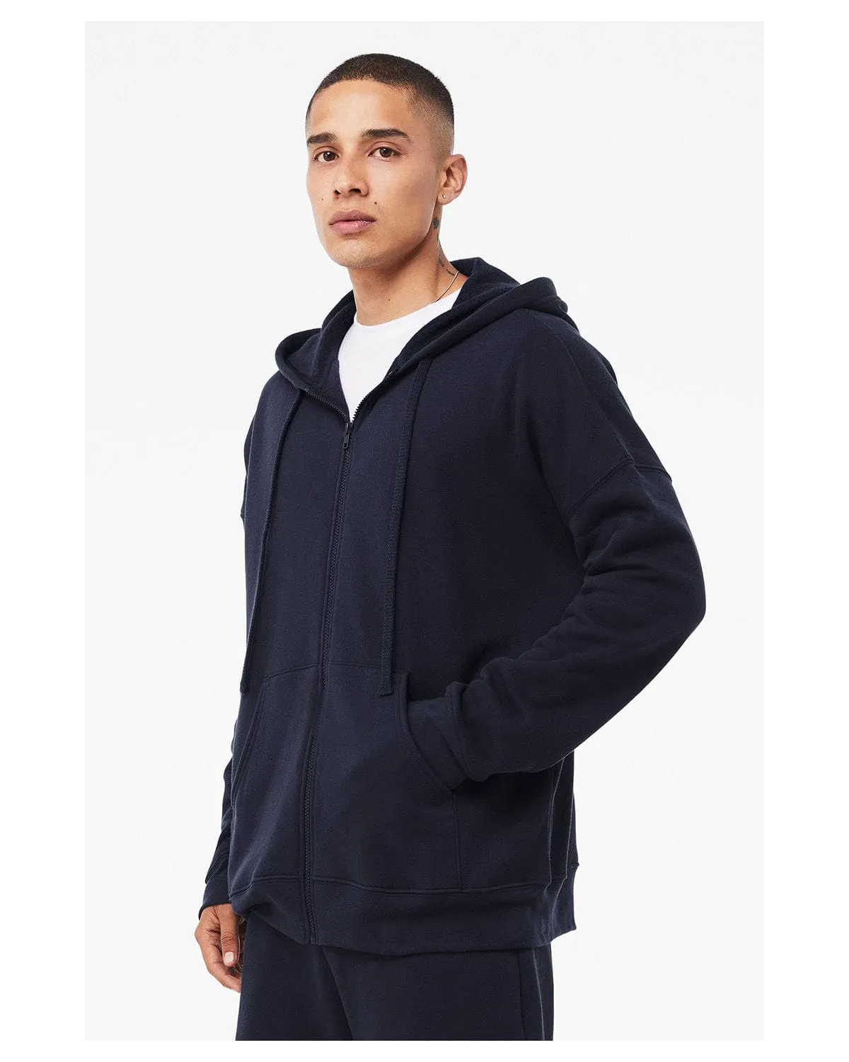 Bella Canvas Unisex Sponge Fleece DTM Full-Zip Hooded Sweatshirt