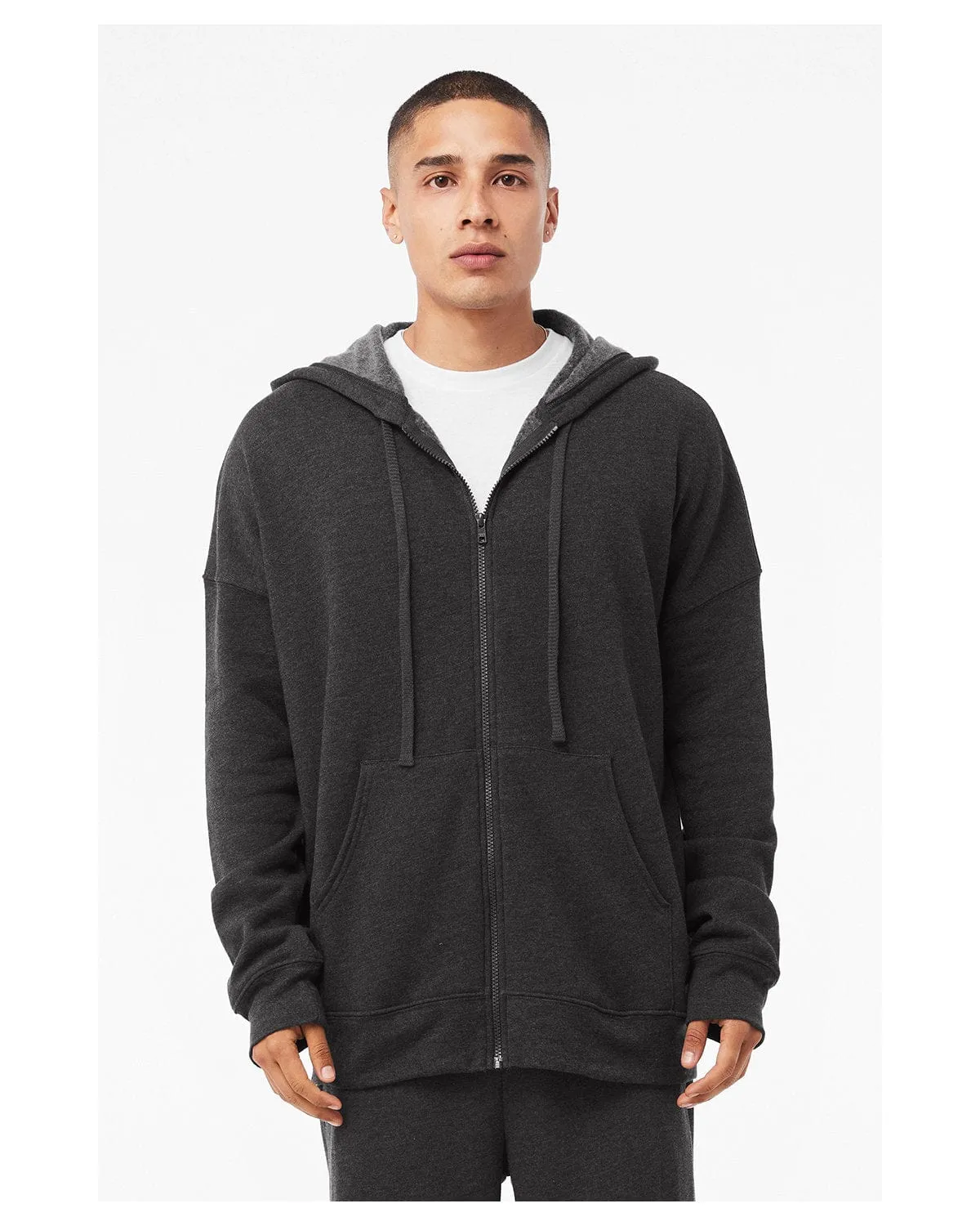 Bella Canvas Unisex Sponge Fleece DTM Full-Zip Hooded Sweatshirt
