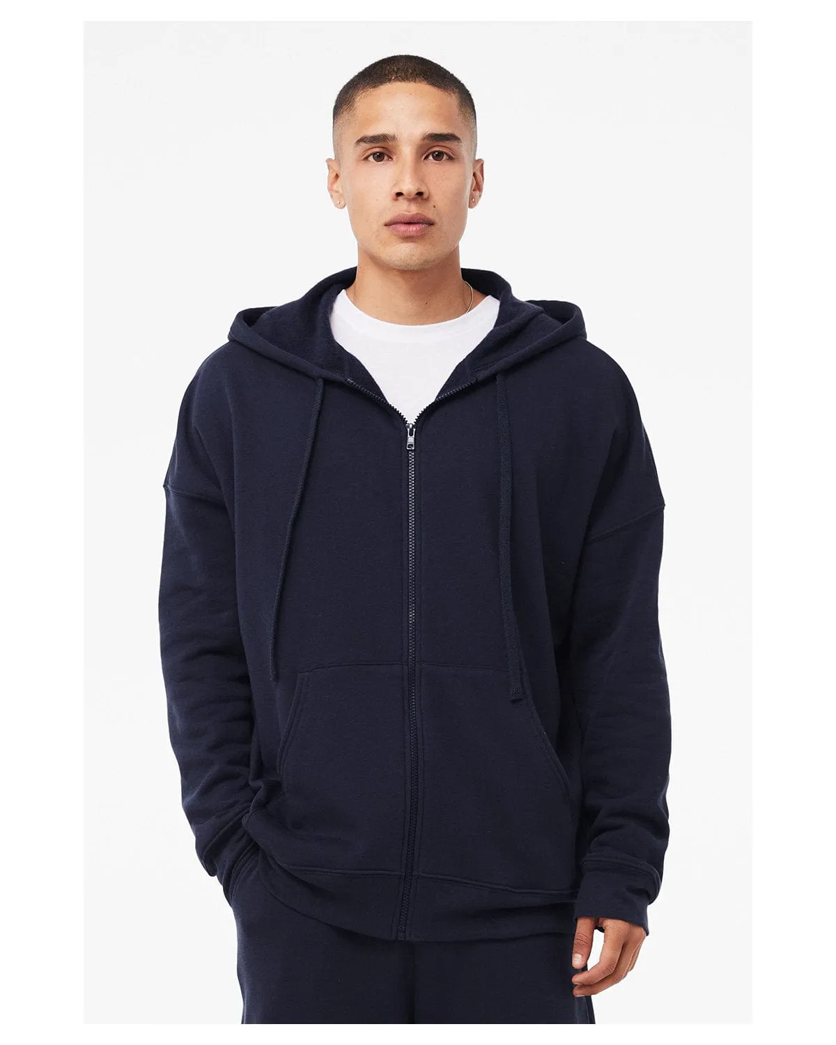 Bella Canvas Unisex Sponge Fleece DTM Full-Zip Hooded Sweatshirt