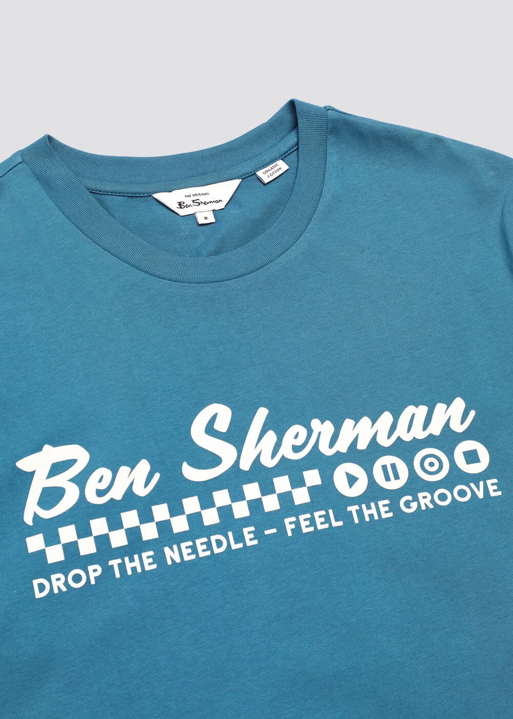 Ben Sherman Feel The Groove 60's T-Shirt Teal