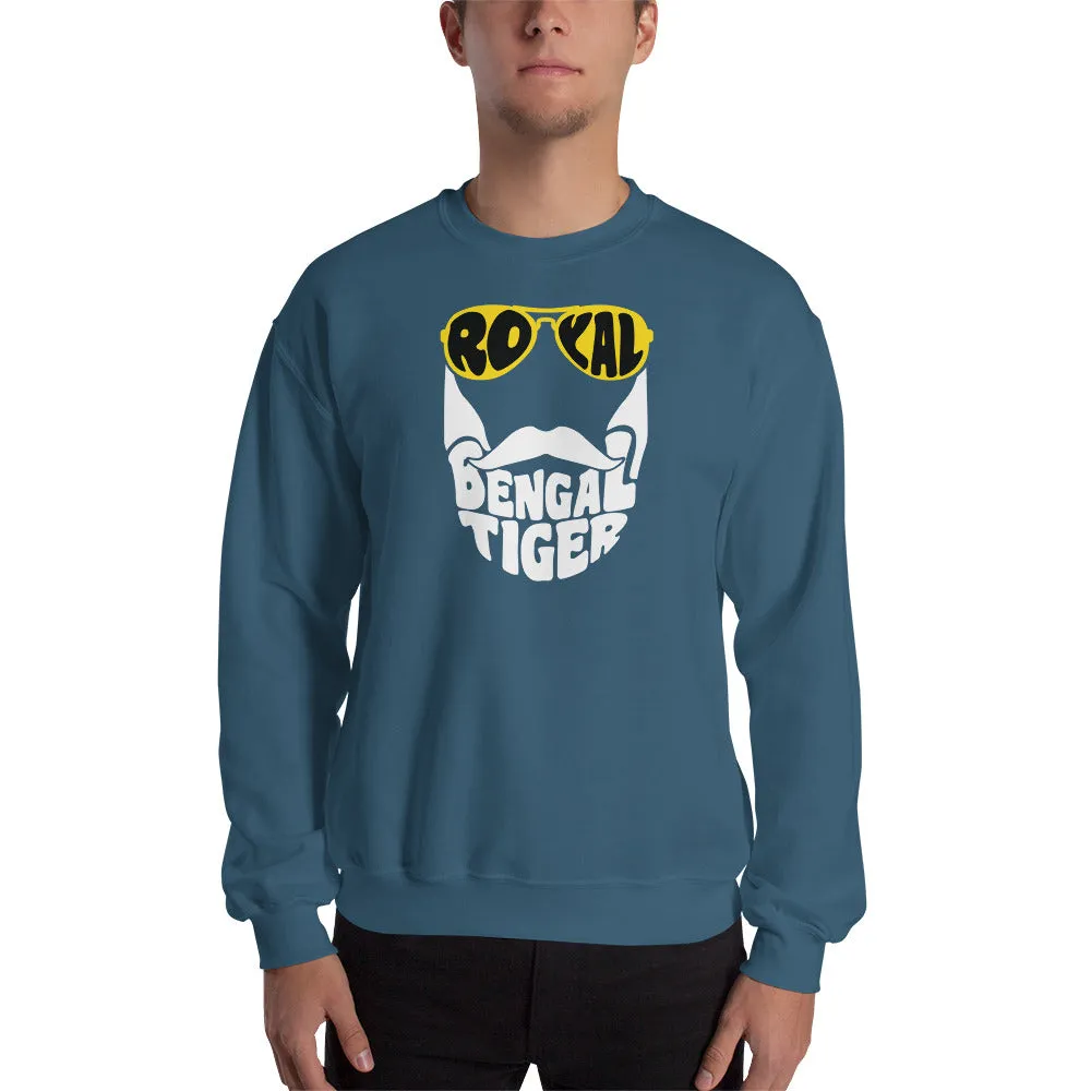 Bengali Unisex Heavy Blend Crewneck Sweatshirt - Royal Bengal Tiger