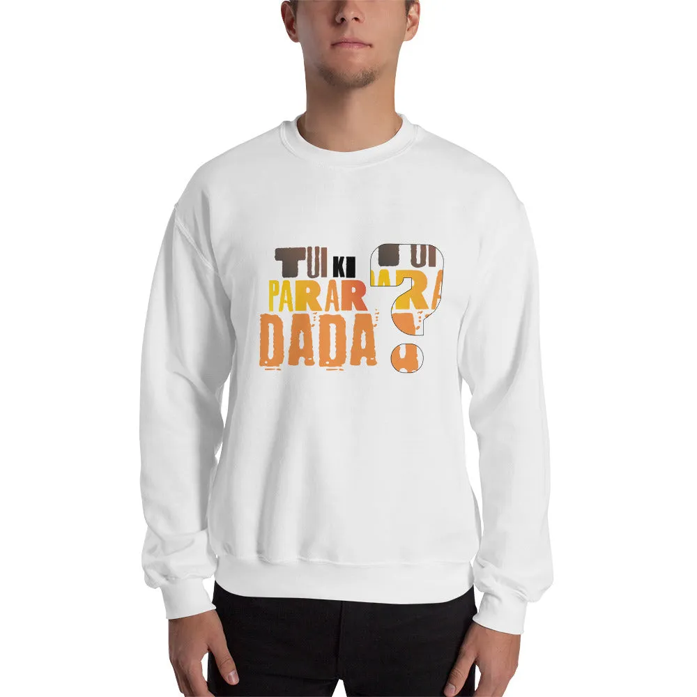 Bengali Unisex Heavy Blend Crewneck Sweatshirt - Tui Ki Parar Dada?