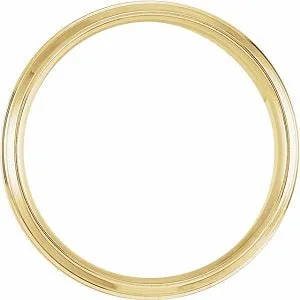 Beveled-Edge Band with Satin Finish 52017 - 7 mm