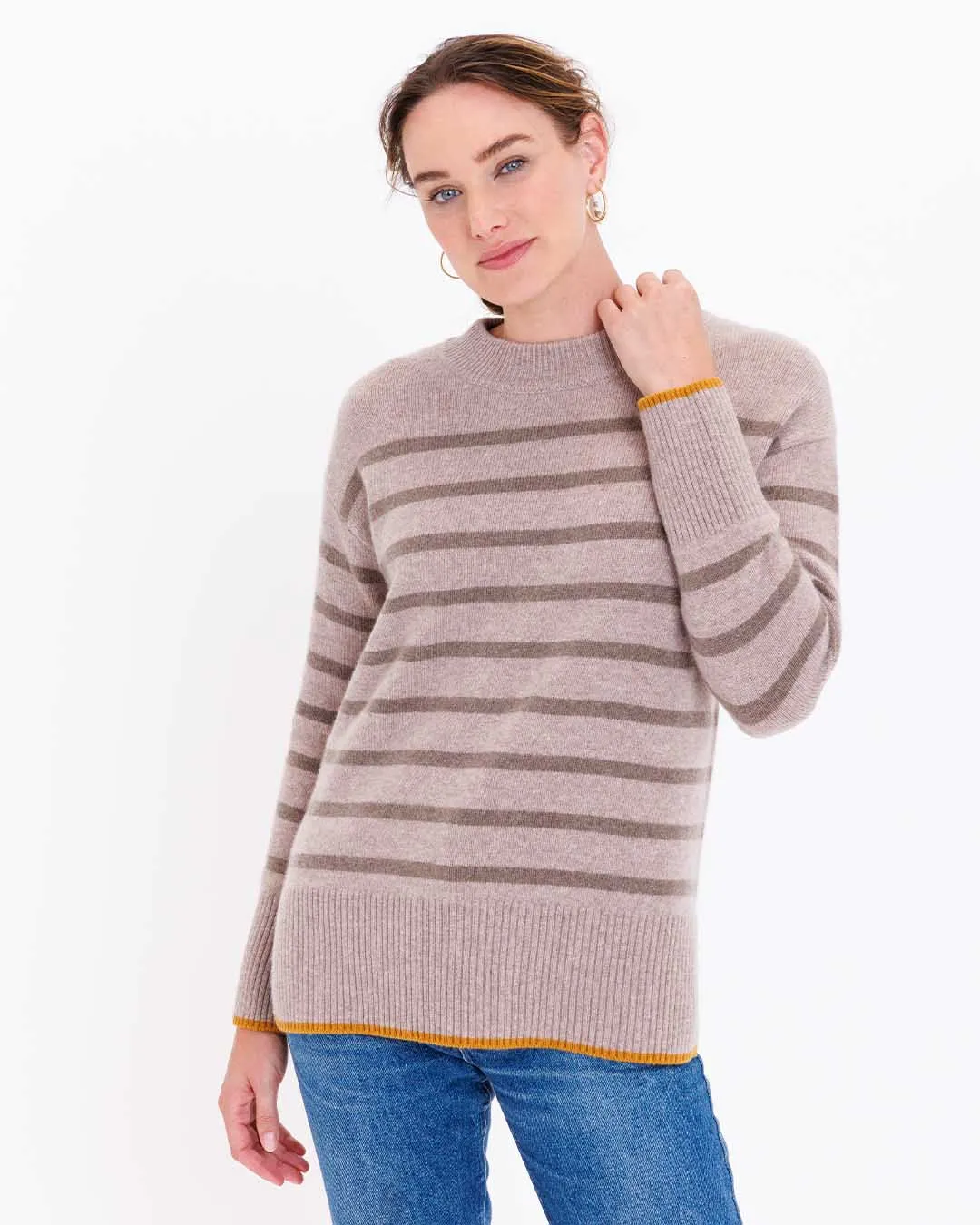Bexley Striped Crew