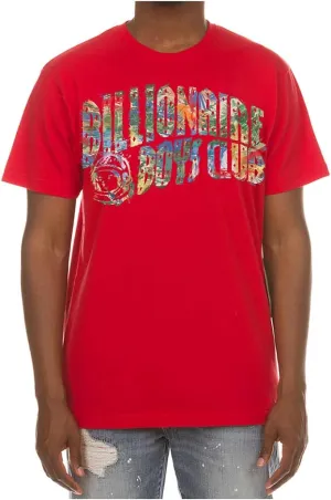 Billionaire Boys Club Men's BB Arch Screen Printed Short Sleeve Crew Neck T-Shirt