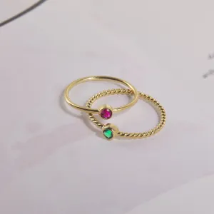 Birthstone Ring