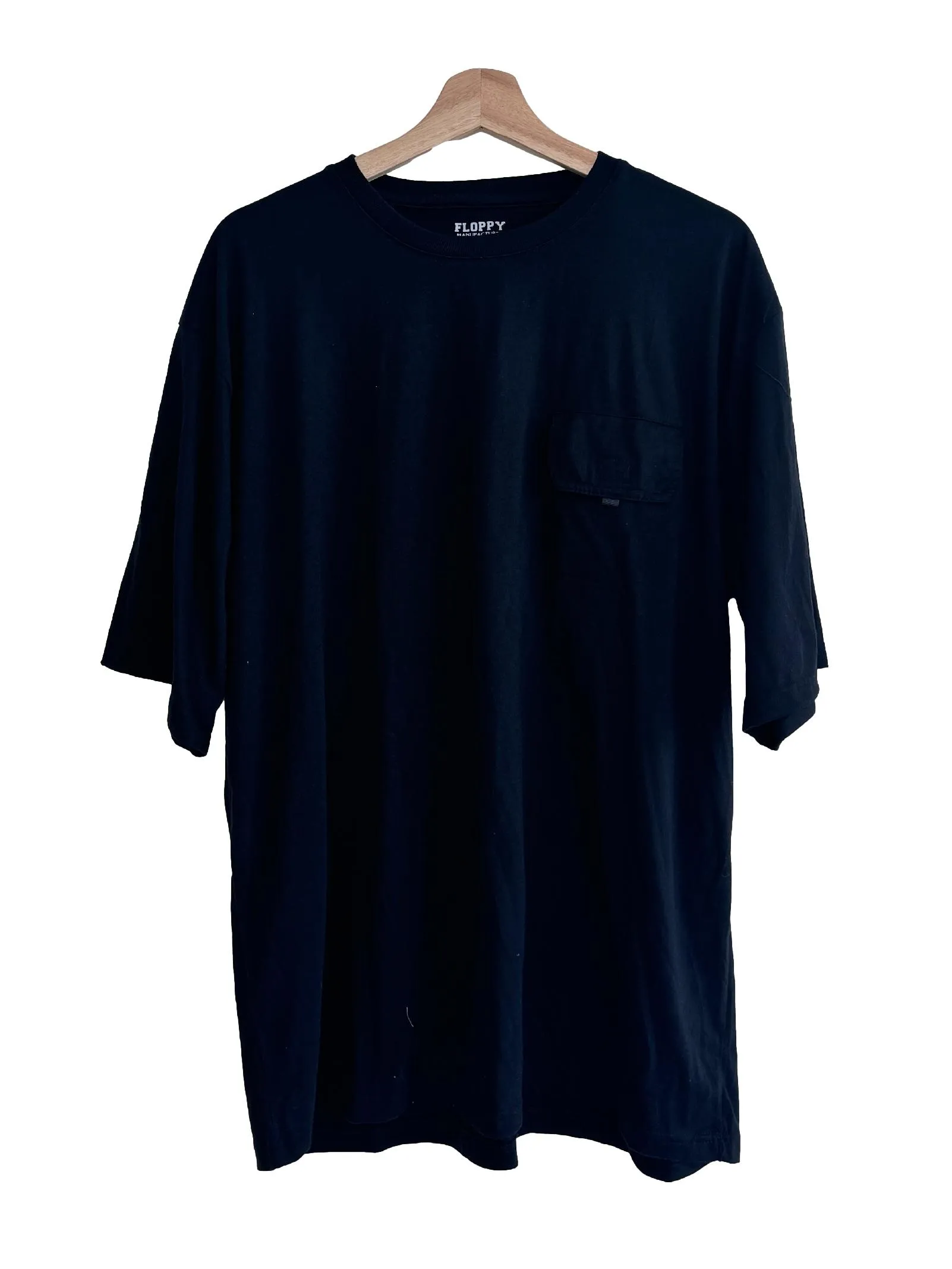Black Plain Tee