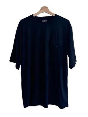 Black Plain Tee