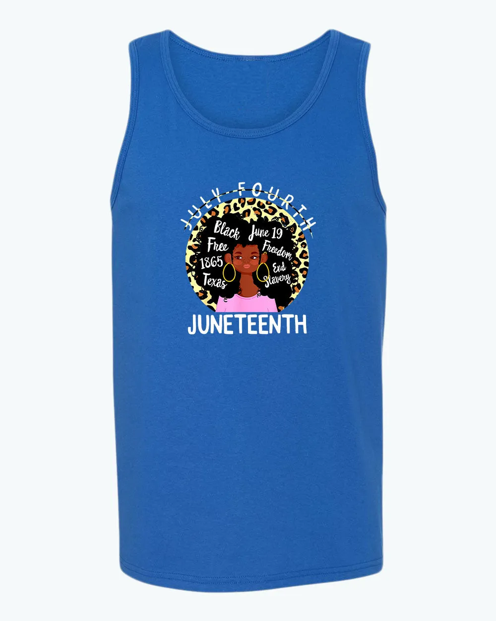 Black queen freedom tank top juneteenth tank tops