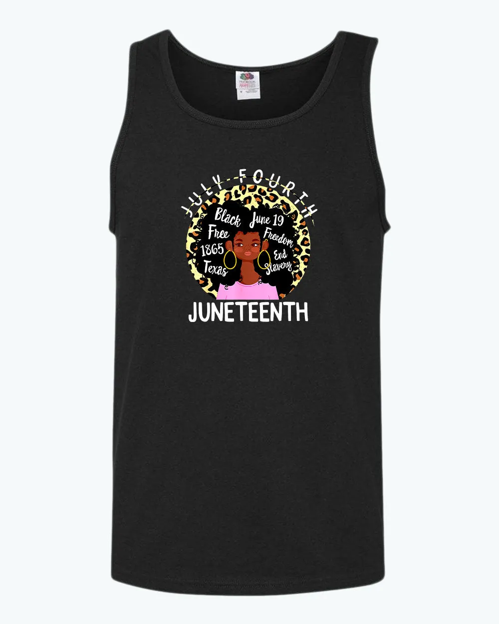 Black queen freedom tank top juneteenth tank tops