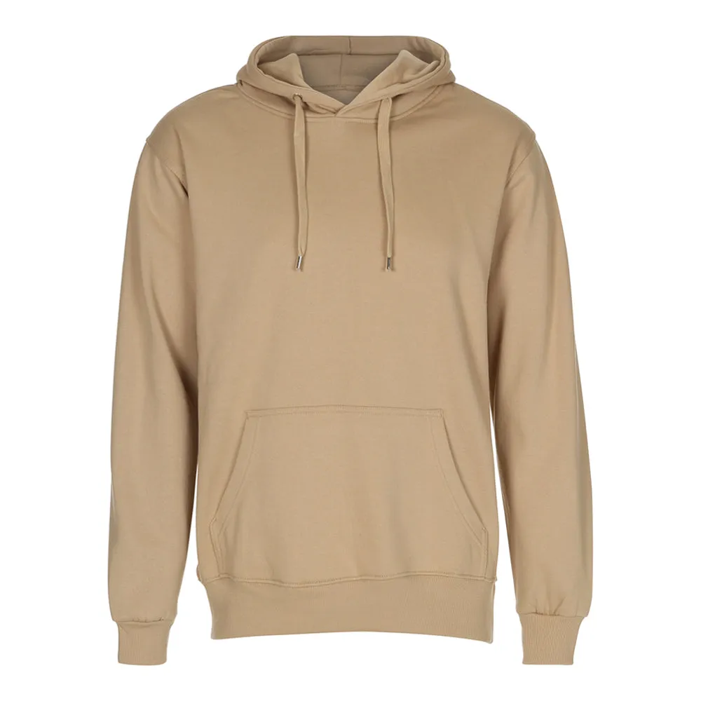 Blank - Hooded Sweat - Sweatshirts - Sand