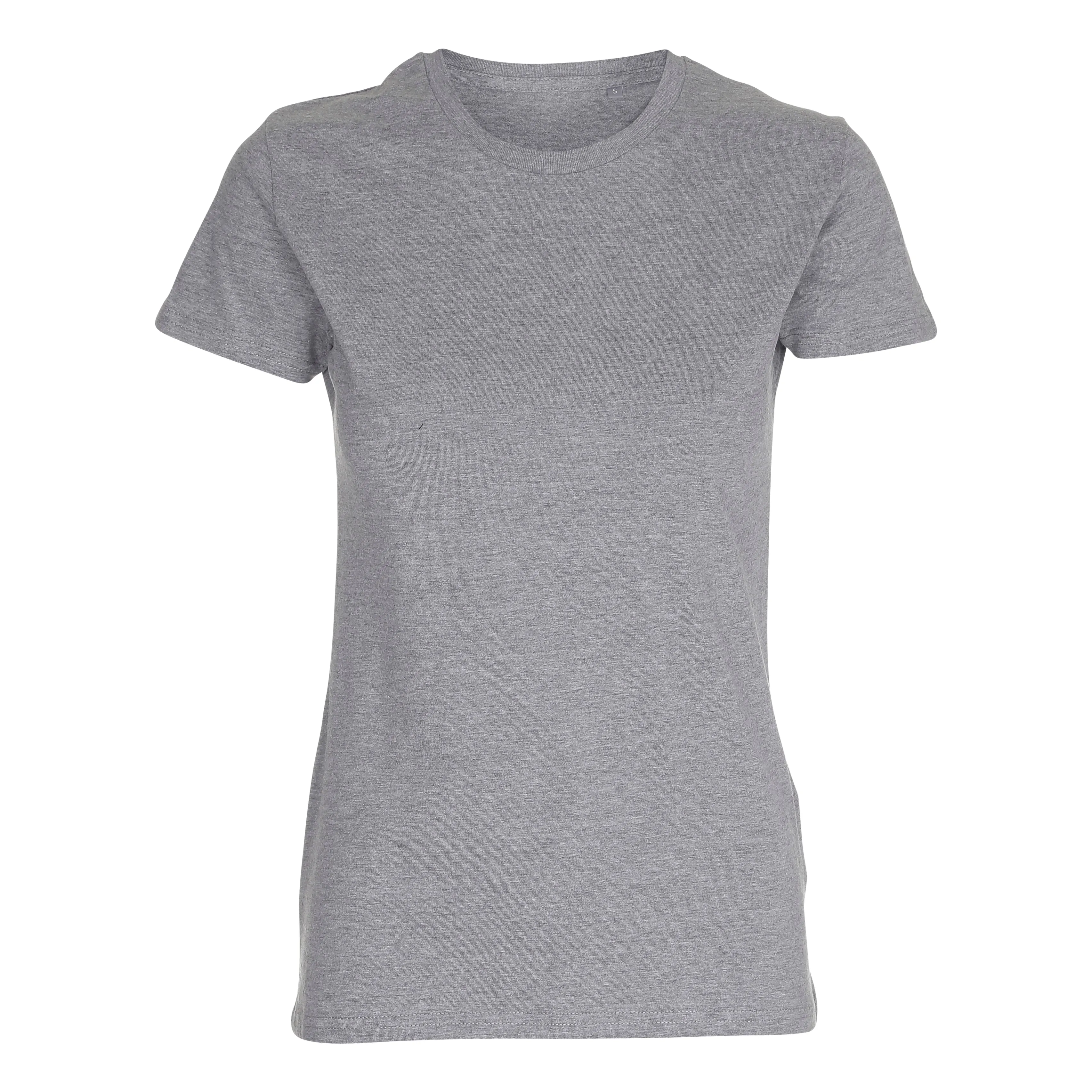 Blank - Lady Fitted Organic - T-shirts - Oxford Grey