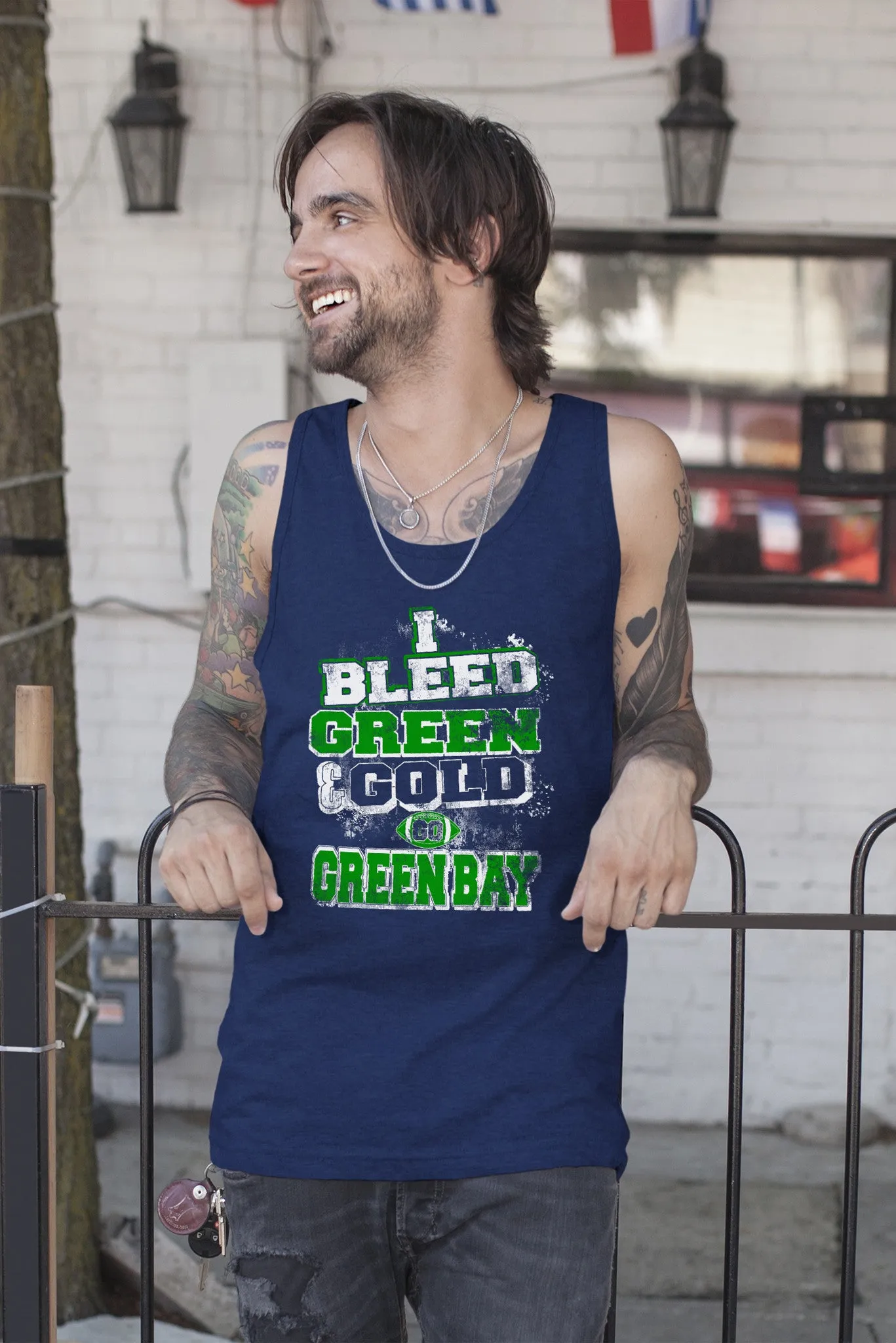 Bleed Green and Gold-Greenbay (Men)