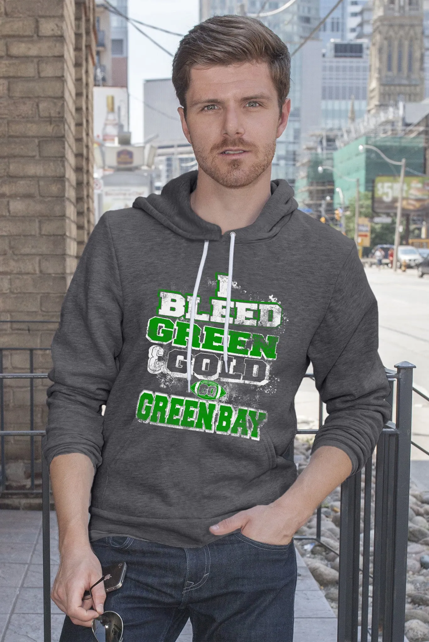 Bleed Green and Gold-Greenbay (Men)