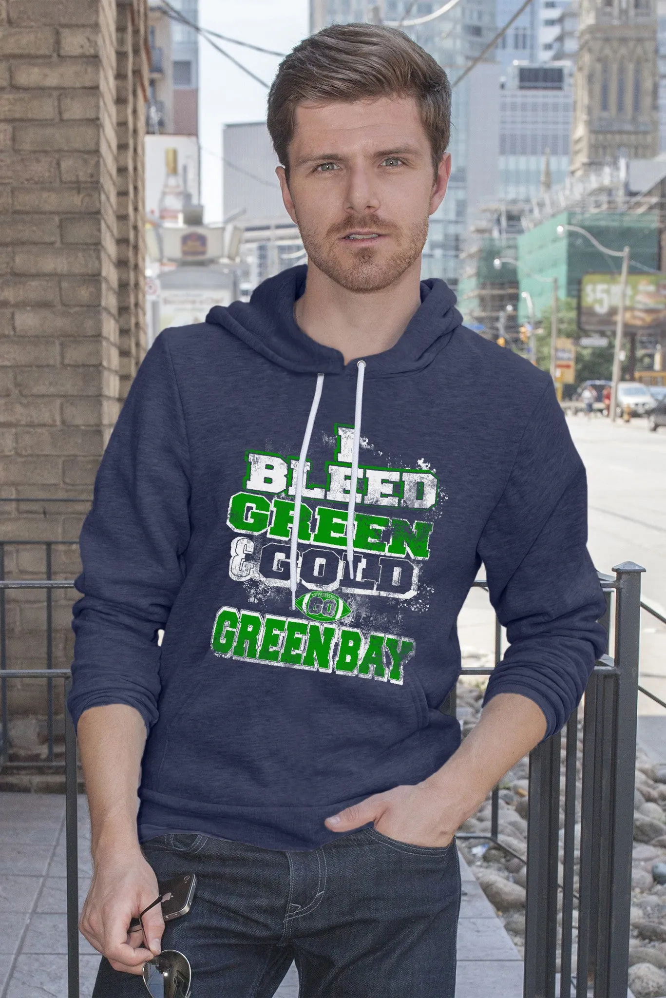 Bleed Green and Gold-Greenbay (Men)
