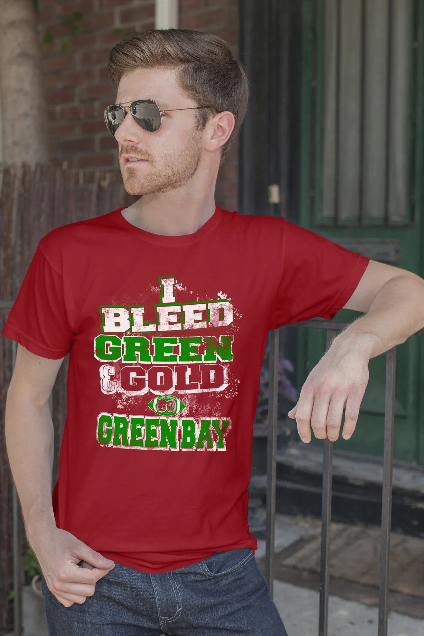 Bleed Green and Gold-Greenbay (Men)
