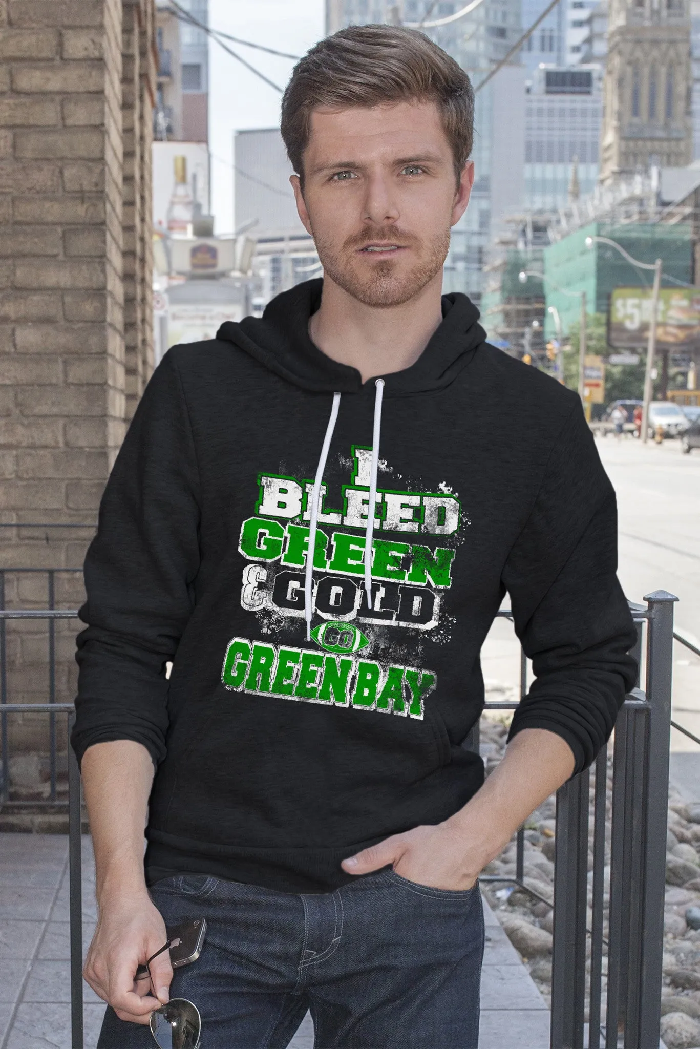 Bleed Green and Gold-Greenbay (Men)