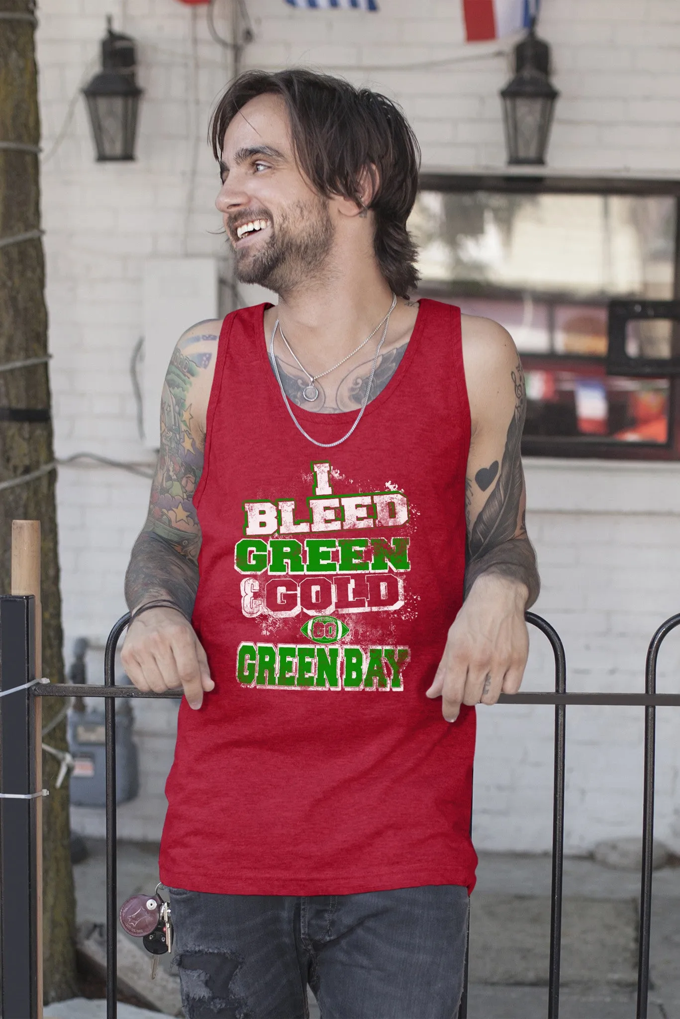 Bleed Green and Gold-Greenbay (Men)