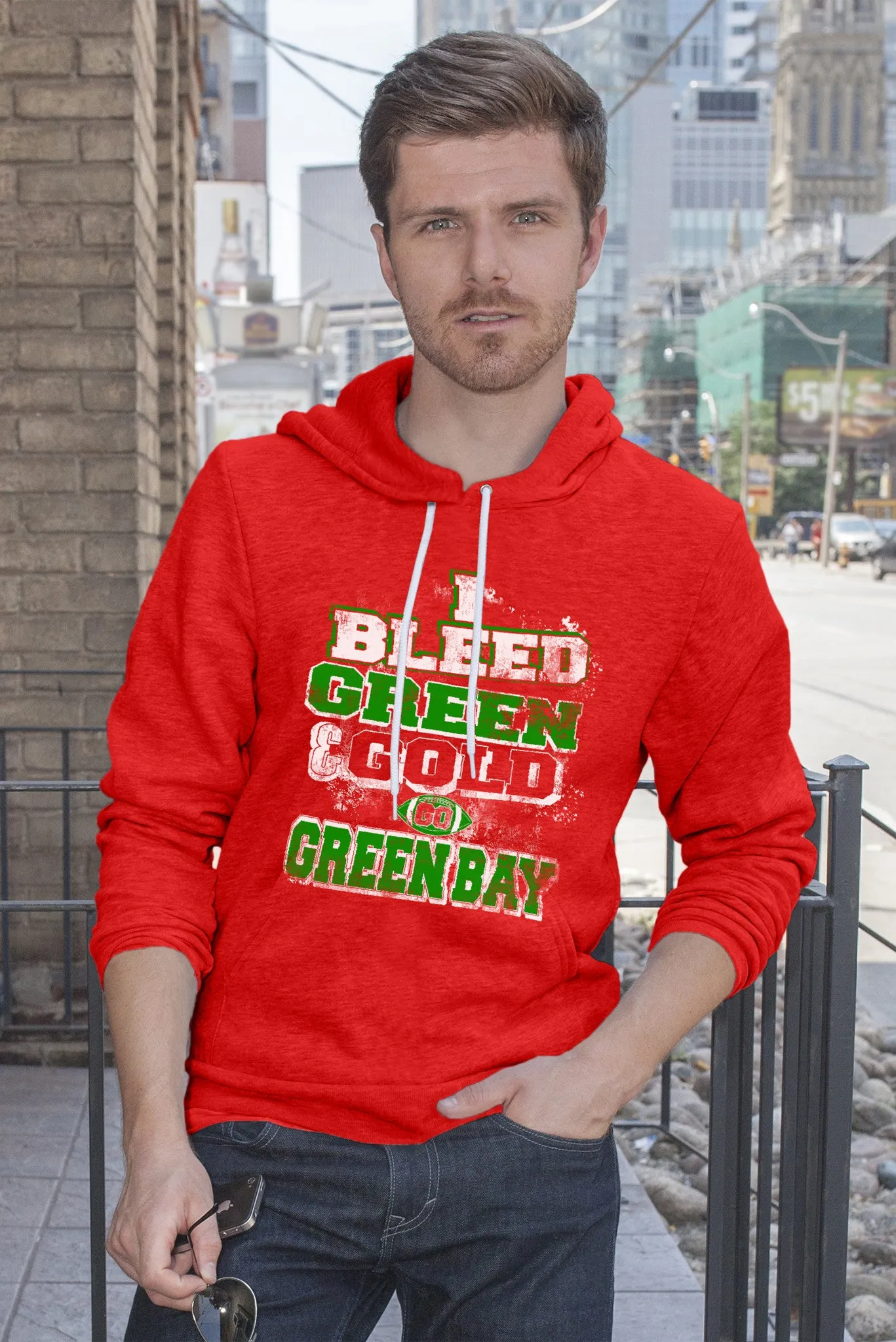Bleed Green and Gold-Greenbay (Men)