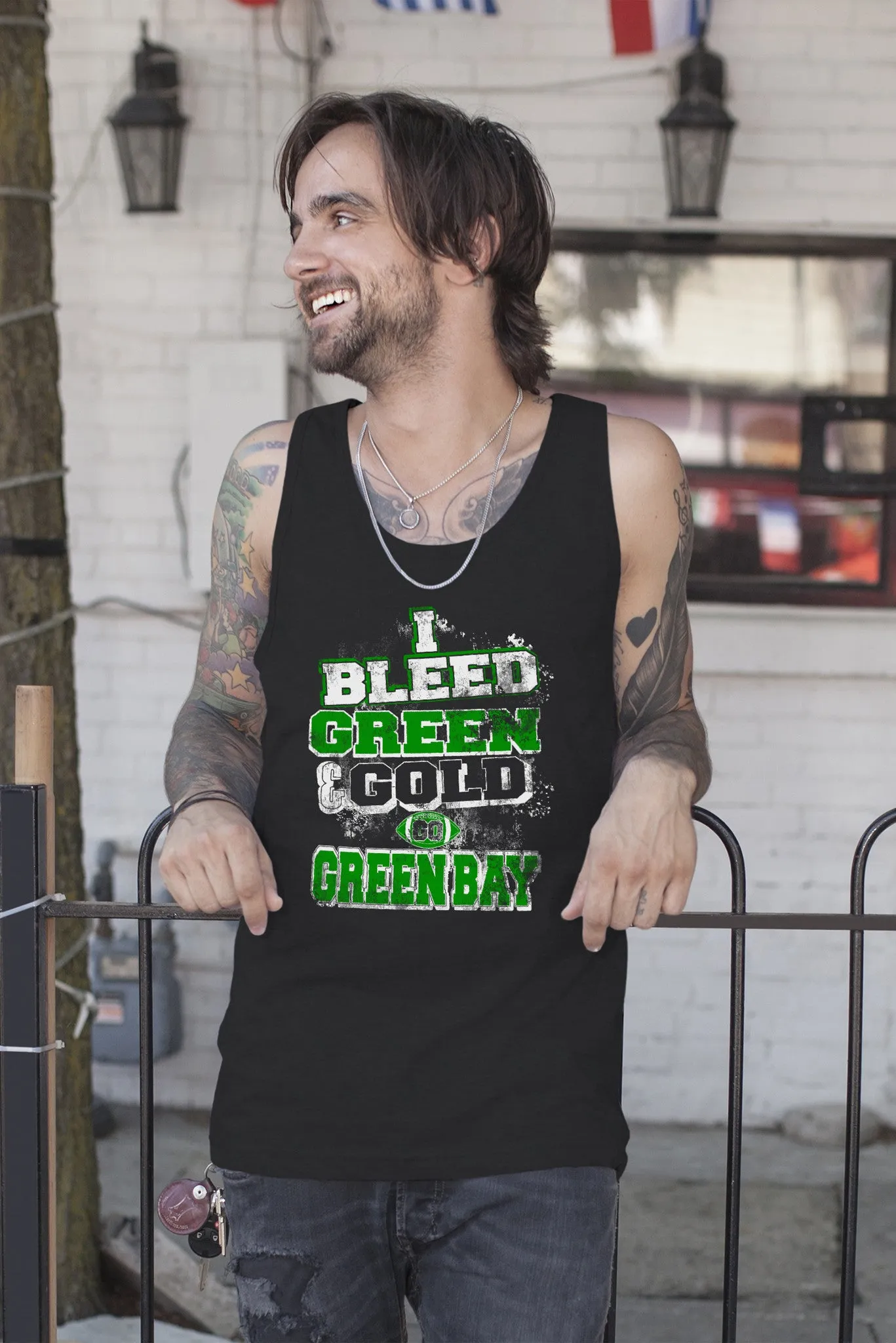 Bleed Green and Gold-Greenbay (Men)