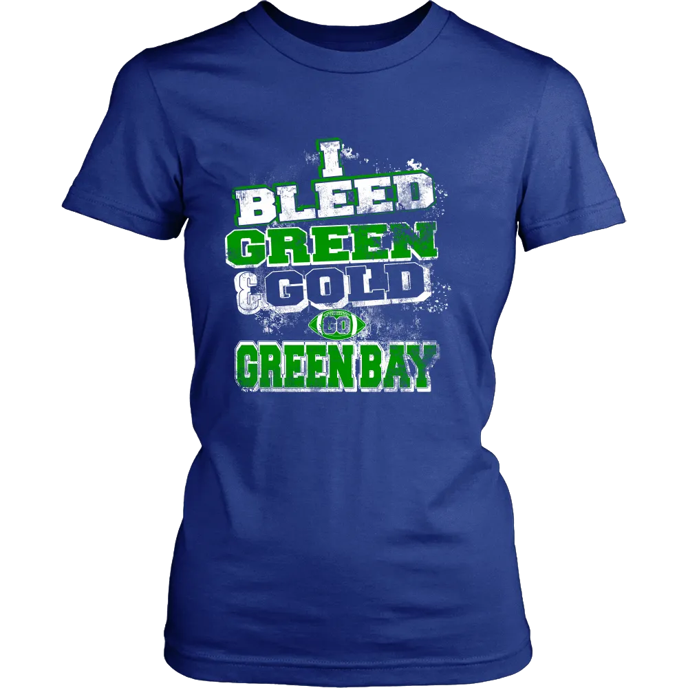 Bleed Green and Gold-Greenbay (Women)