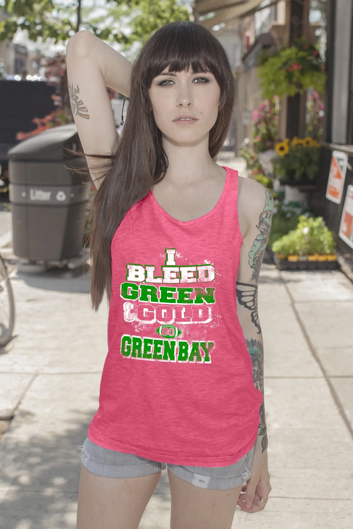 Bleed Green and Gold-Greenbay (Women)