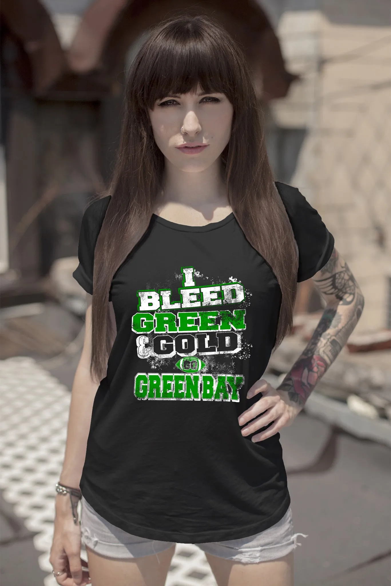 Bleed Green and Gold-Greenbay (Women)