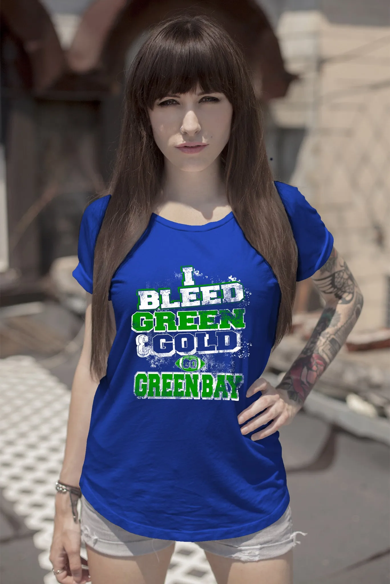 Bleed Green and Gold-Greenbay (Women)