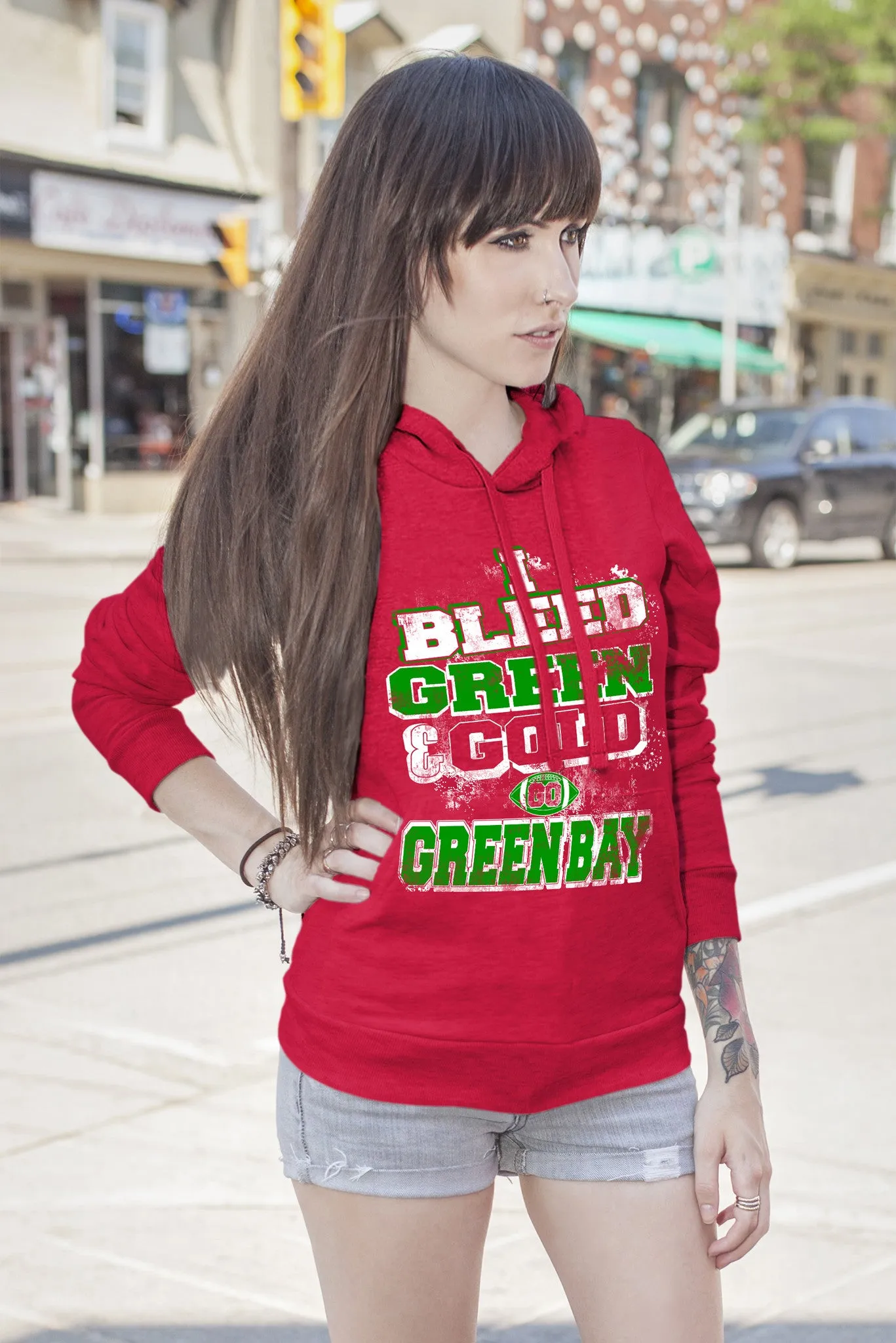 Bleed Green and Gold-Greenbay (Women)