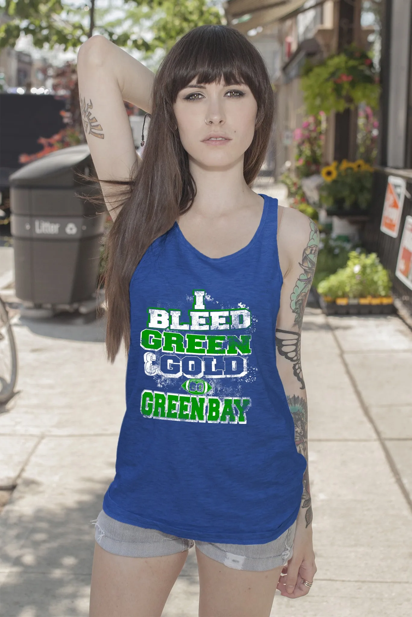 Bleed Green and Gold-Greenbay (Women)