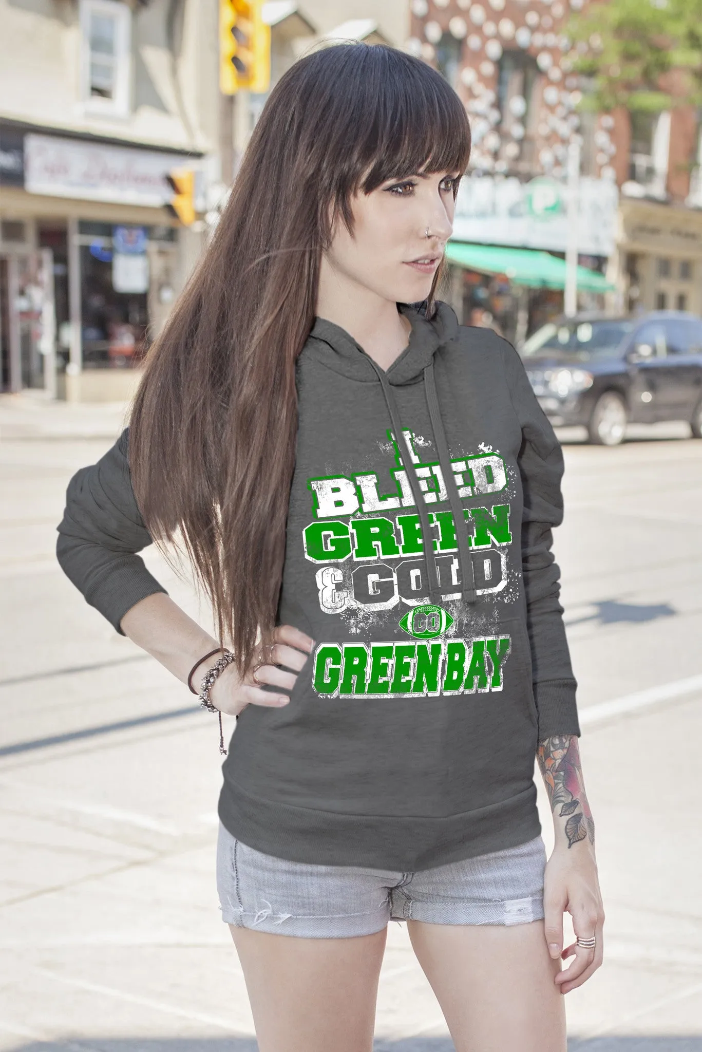 Bleed Green and Gold-Greenbay (Women)