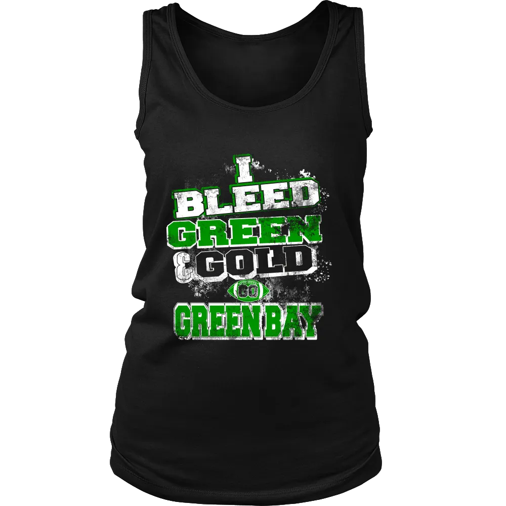 Bleed Green and Gold-Greenbay (Women)