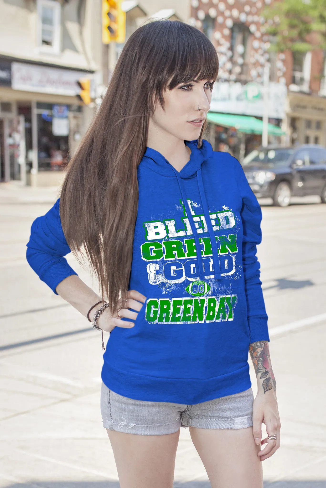 Bleed Green and Gold-Greenbay (Women)