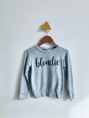 Blondie Bamboo Sweatshirt // 2Y