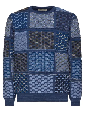 Blue 3D Weave