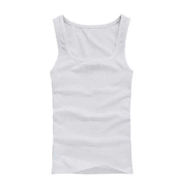 Bodybuilder Square Collar Stringer Vest