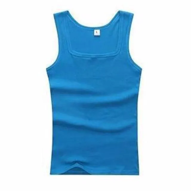 Bodybuilder Square Collar Stringer Vest