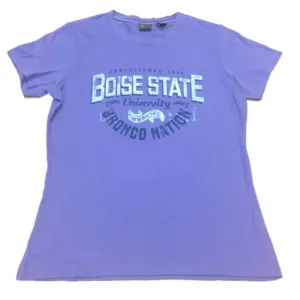 Boise State Broncos GFS WOMENS Purple "For the Good Times" SS T-Shirt (M)