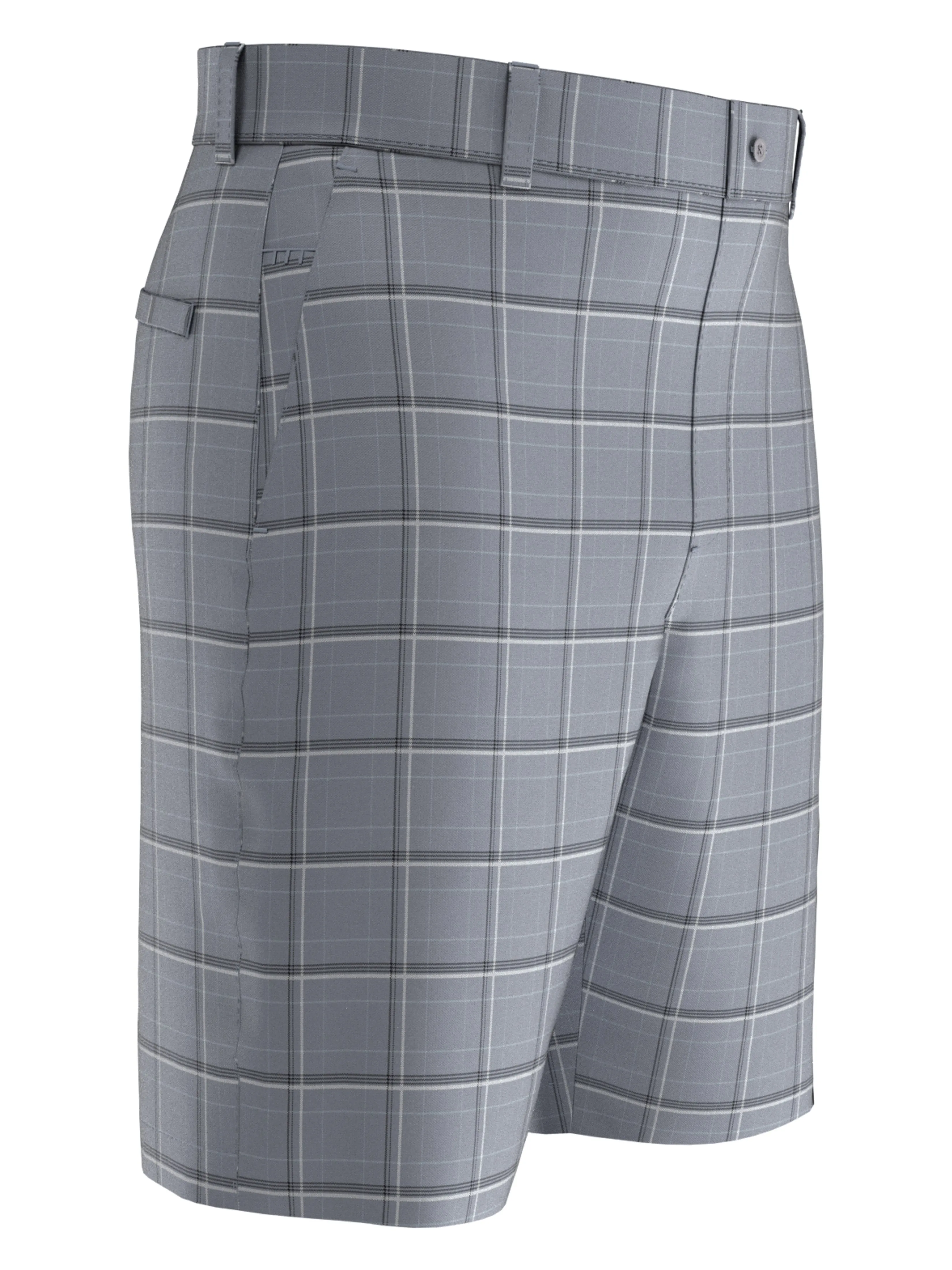 Boy's Roadmap Plaid Golf Short
