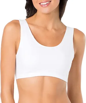 Brand new Athletic works 2 pack Women's Built-Up Sports Tank Bra, Sz 36! White & Navy