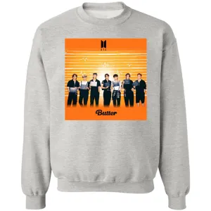 BTS Butter Crewneck Pullover Sweatshirt