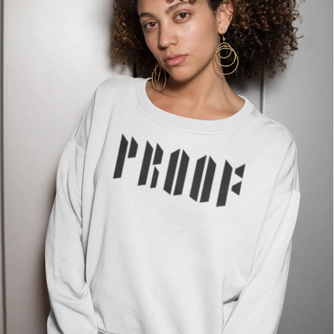 BTS Proof Crewneck Pullover Sweatshirt