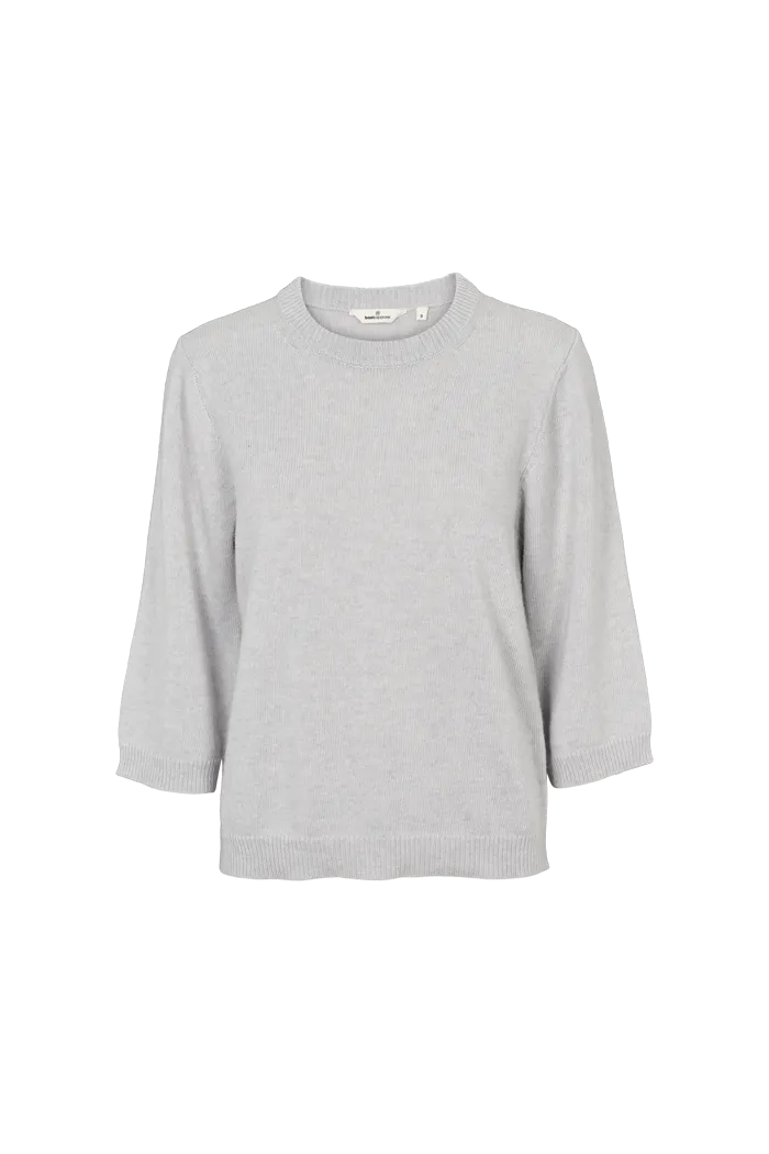 Cady 3/4 Sleeve - Grey Mel.