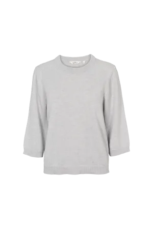 Cady 3/4 Sleeve - Grey Mel.