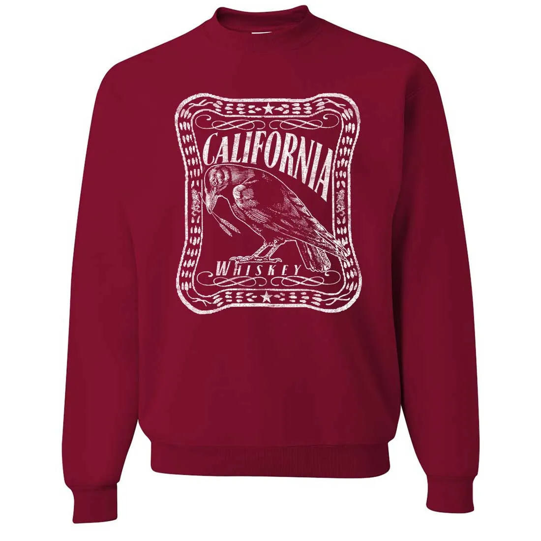 California Crow Whiskey Crewneck Sweatshirt
