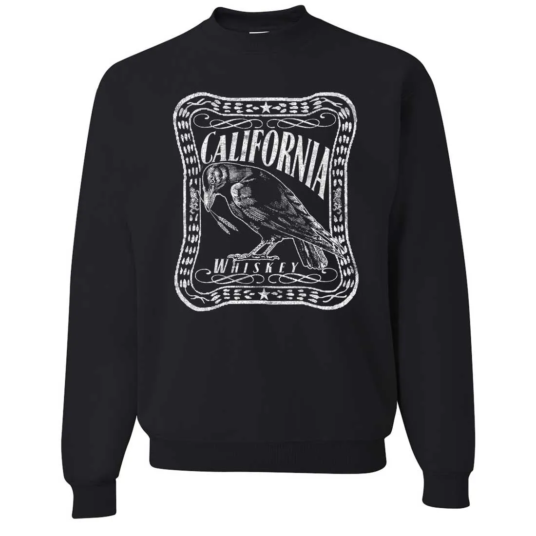 California Crow Whiskey Crewneck Sweatshirt